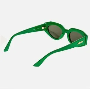 New Green BOTTEGA VENETA Unisex Bold Geometric Sunglasses $750 Bottega Venetta New Classic Women main image 4